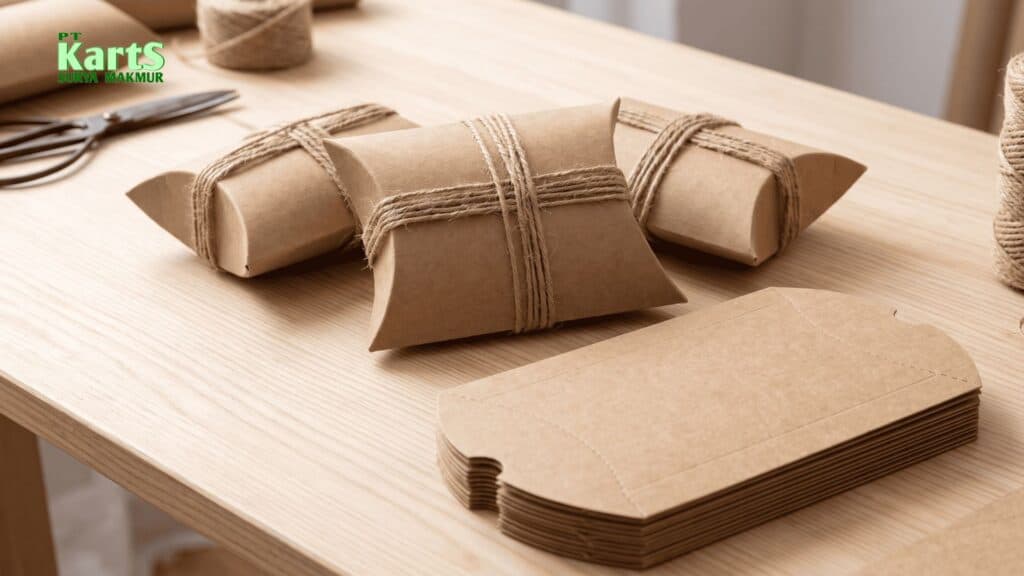 desain pillow packaging