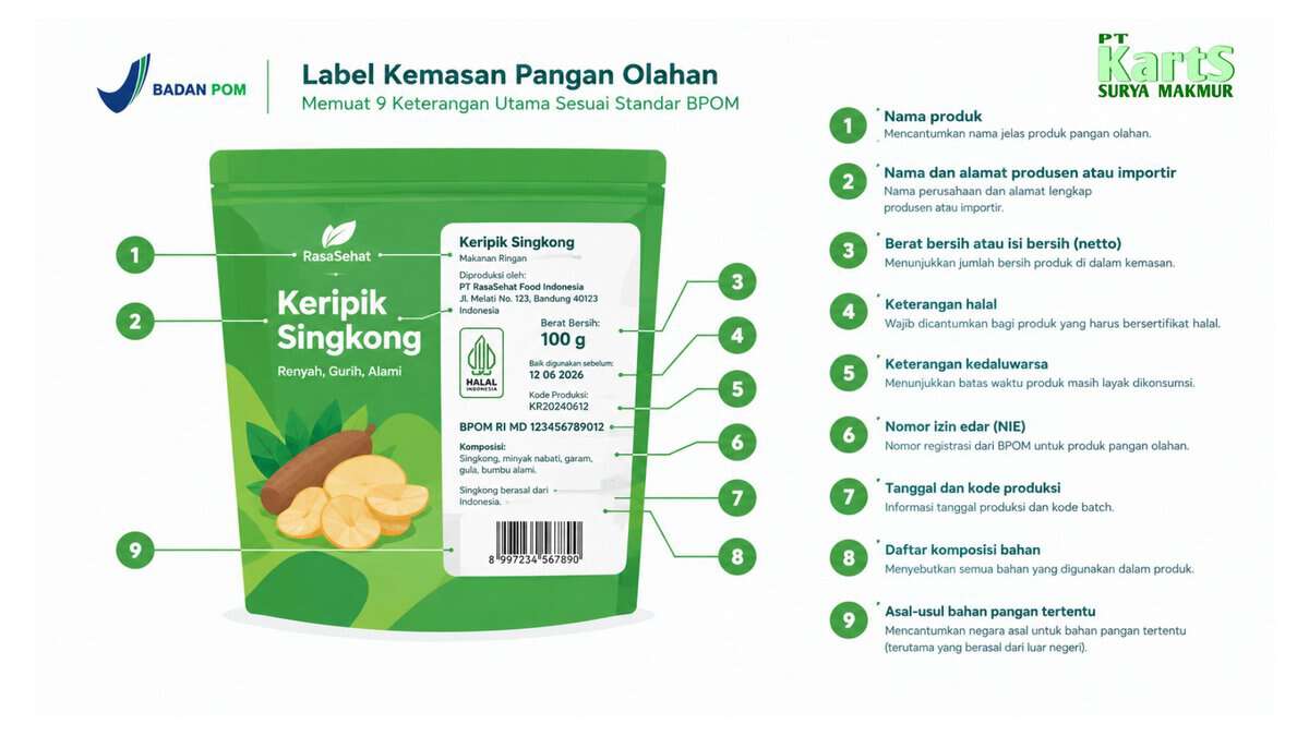 regulasi label kemasan BPOM